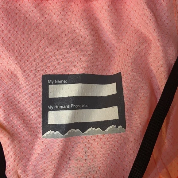 High visability orange and gray dog raincoat. NWT great for hiking and camping - Picture 10 of 13